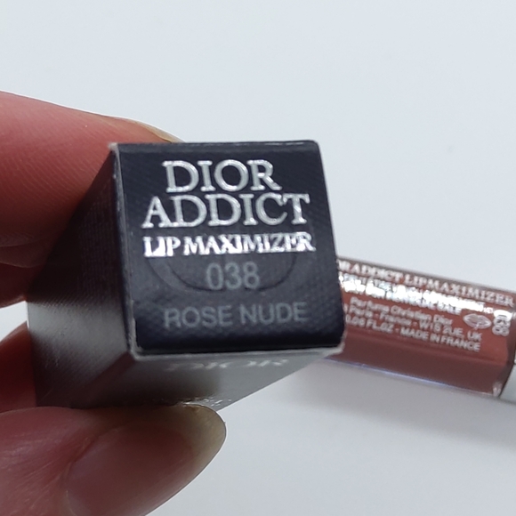 DIOR Lip Maximizer Gloss Mini NIB - 038 Rose Nude 2ml - Picture 7 of 9